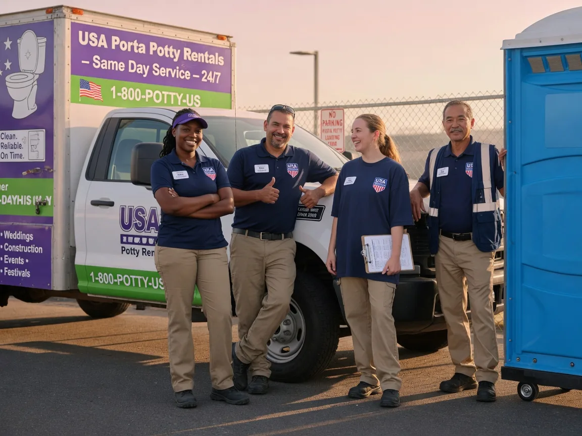 Porta Potty Rental company in Channahon, IL